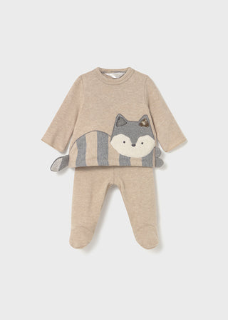 Mayoral Leg Warmer Set Raccoon