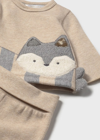Mayoral Leg Warmer Set Raccoon