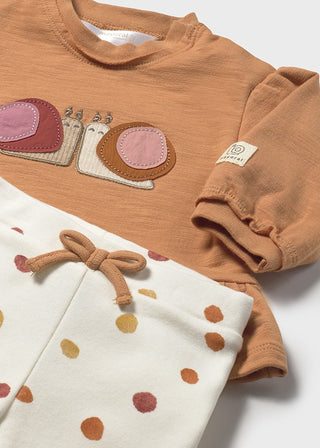 Mayoral Legging Set Snail