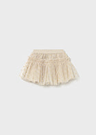 Mayoral Tulle Skirt Almond