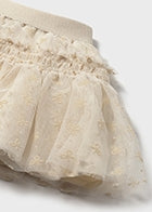 Mayoral Tulle Skirt Almond