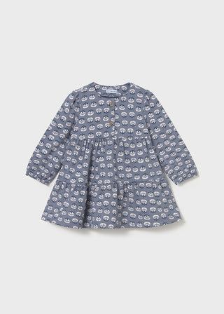 Mayoral Dress Blue Bell