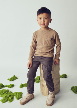 Mayoral L/S T-Shirt Caramel