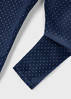 Mayoral Print Velvet Leggings Navy