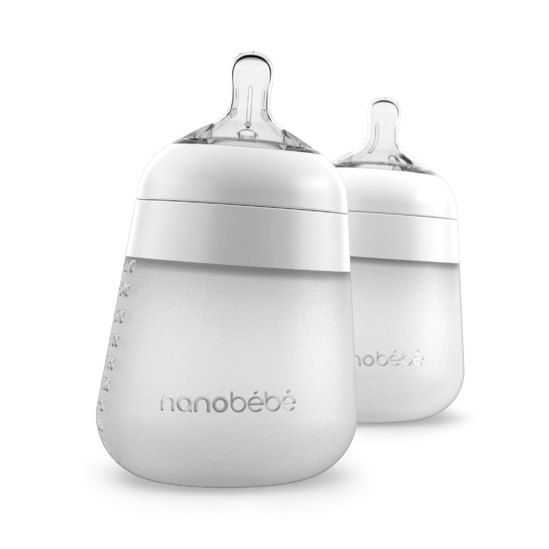 Nanobebe US - 9oz Flexy Silicone Baby Bottle