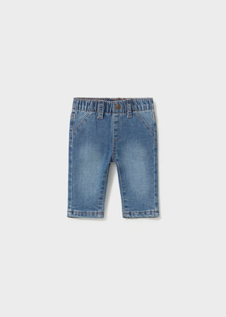 Basic Jean Trousers, Baby Boy, 1-2M