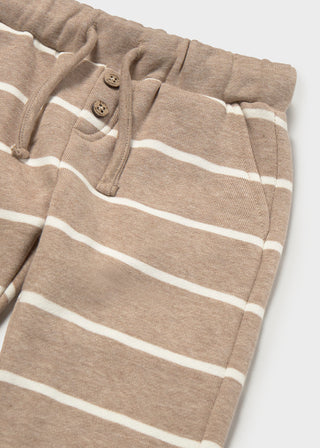 Truffle Stripe Pants, 6M