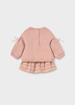 Mayoral Baby Girl Mauve Set