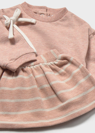 Mayoral Baby Girl Mauve Set