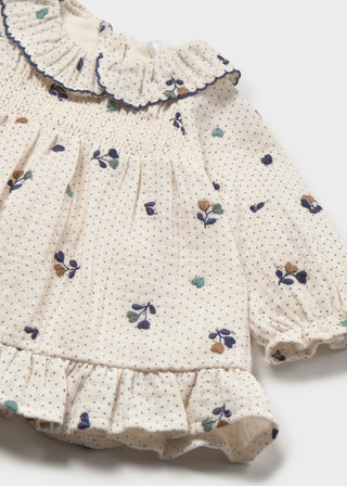 Mayoral Navy Floral Dress