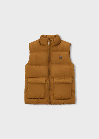 Mayoral Puffer Vest Mud