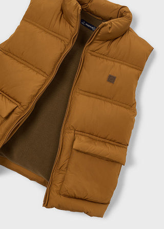 Mayoral Puffer Vest Mud