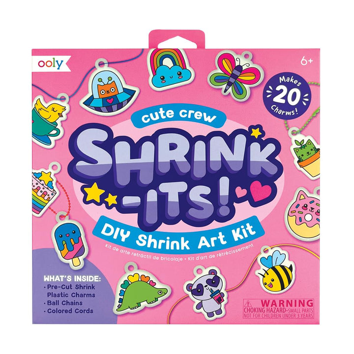 OOLY Shrink Its! D.I.Y. Shrink Art Kit - Cute Crew