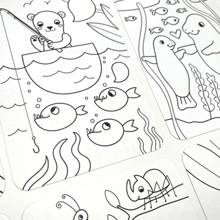 OOLY - Undercover Art Hidden Patterns Coloring- Rainforest Fun
