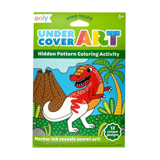 OOLY - Undercover Art Hidden Patterns Coloring- Dino Tales