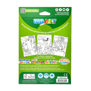 OOLY - Undercover Art Hidden Patterns Coloring- Dino Tales