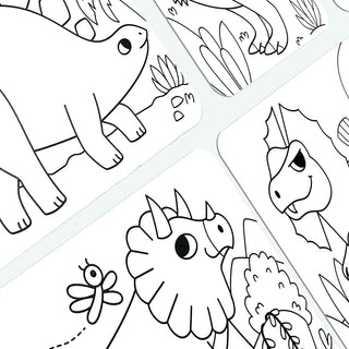 OOLY - Undercover Art Hidden Patterns Coloring- Dino Tales