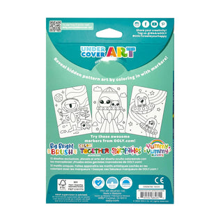 OOLY - Undercover Art Hidden Patterns Coloring- Monster Aliens