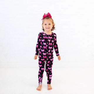 Dreamiere - Bewitched Bows Ruffle Convertible Footie