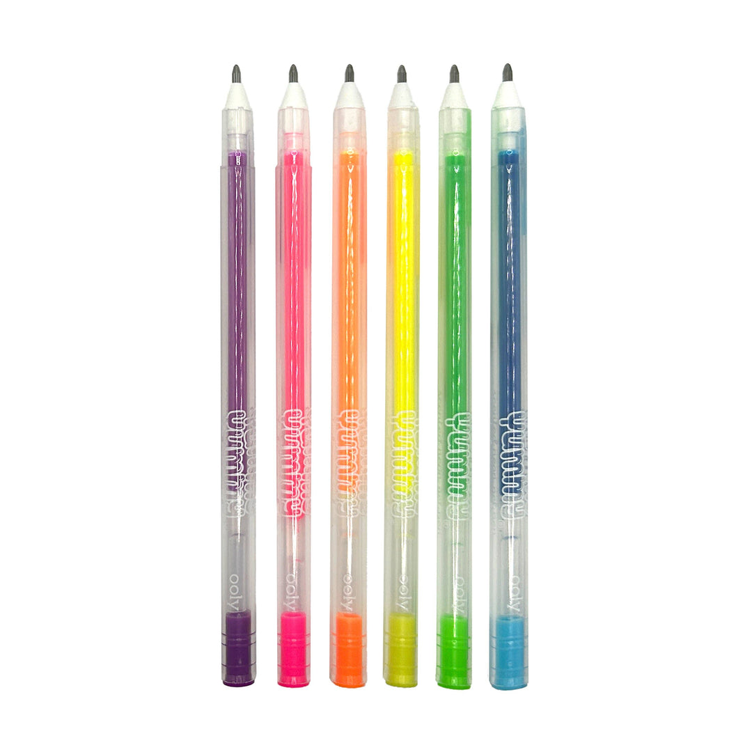 OOLY - Yummy Yummy Scented Gel Pens - Neon (Set of 6)