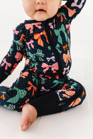 Kiki + Lulu - Merry Little Bows Convertible Footies
