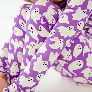 Dreamiere - Paranormal Naptivity Two Piece Pajama Set - Phantom Purple