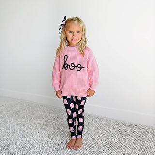 Gigi and Max - Shade Black Ghost LEGGINGS Halloween Bamboo Kids Loung