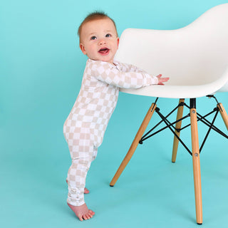 Gigi and Max - Oakley Zip Bamboo Baby Pajama Sleepies Little Baby