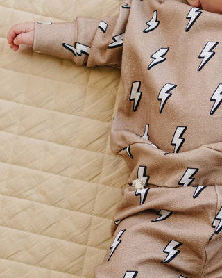 Lucky Panda Kids - Jogger Set | Electric Beige
