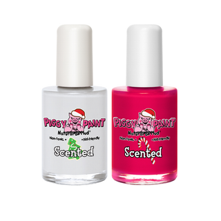 Piggy Paint - Scented Candy Cane Craze Non-Toxic Kids Nail Polish