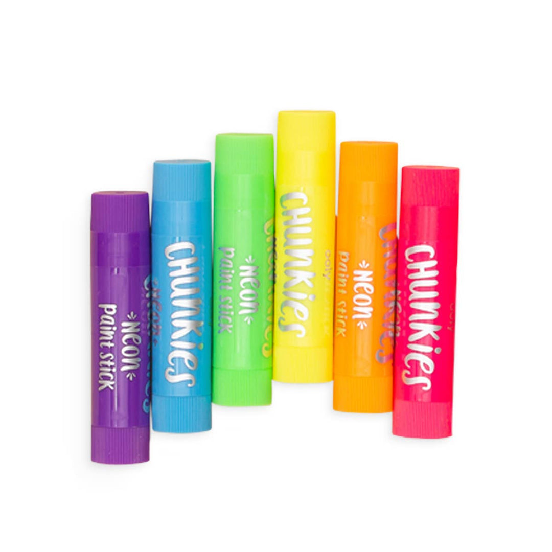 OOLY Chunkies Paint Sticks Neon - Set of 6