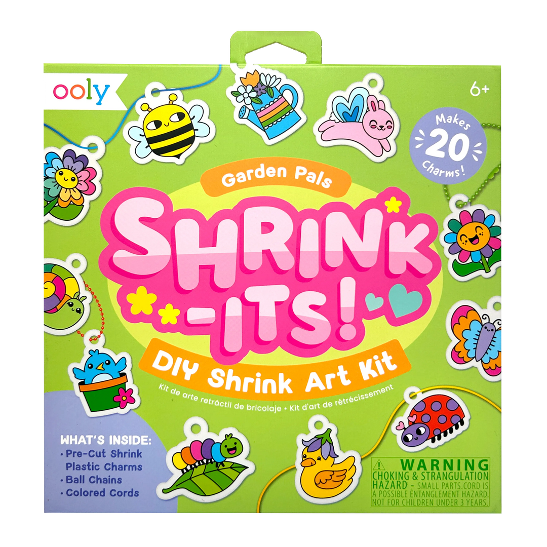 OOLY - Shrink-its! DIY Shrink Art Kit - Garden Pals