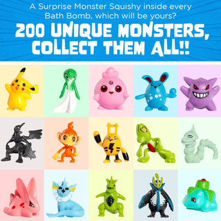 Two Sisters Spa - Monster Bath Bomb for Kids with Surprise Toys Inside