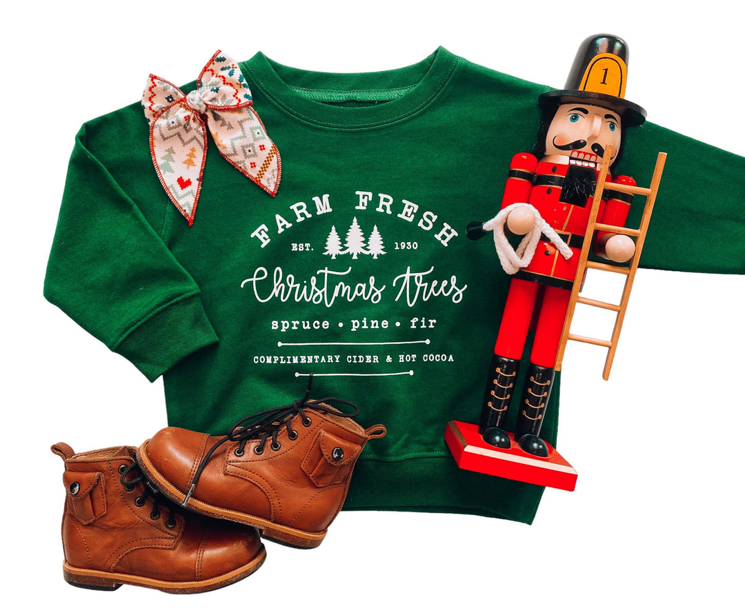 Holland Ave Clothing - Fresh Farm Christmas Sweatshirt