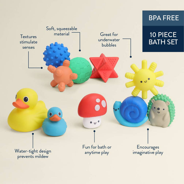 Itzy Ritzy - Itzy Splash Gift Set™ Soft Bath Toys