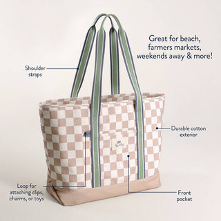 Itzy Ritzy - Itzy Explorer™ Canvas Tote Bag