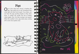 Peter Pauper Press - Scratch & Sketch On The Farm