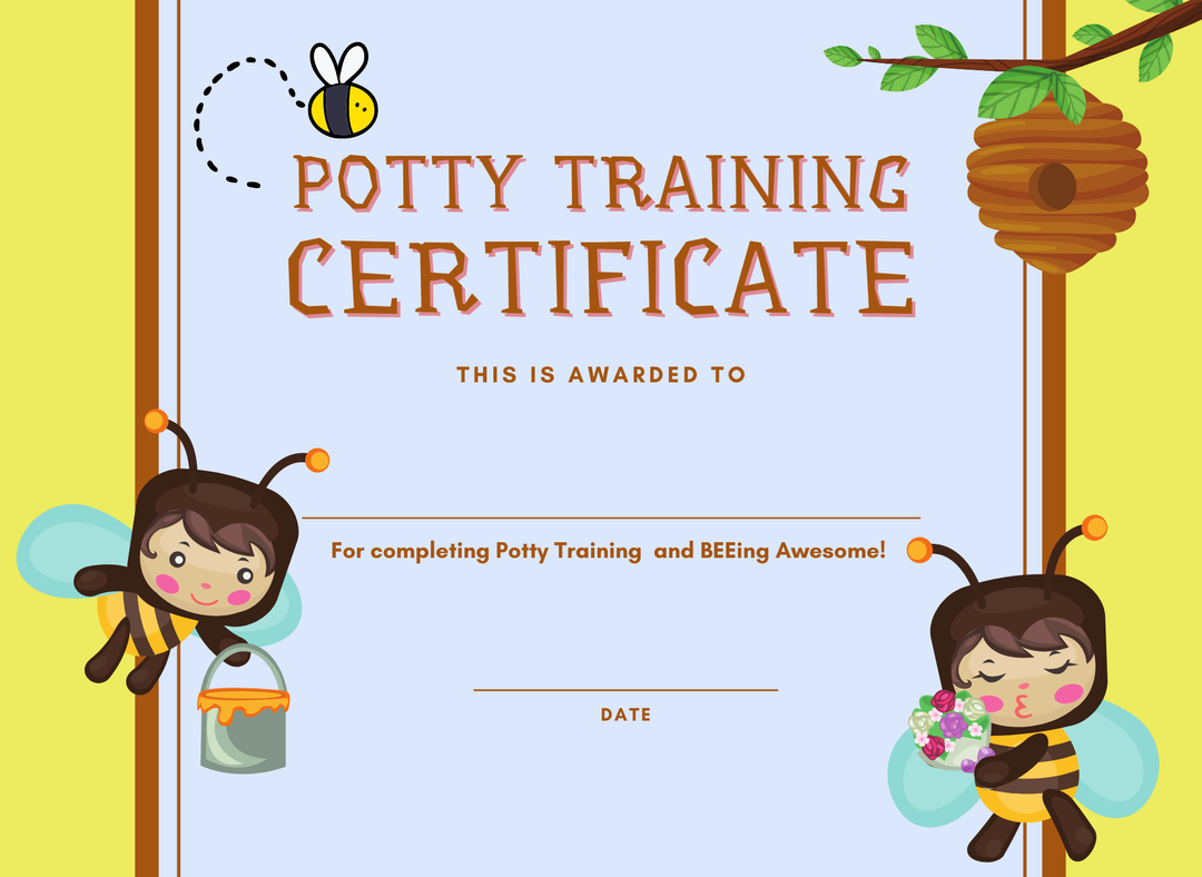 Green Distributors LLC - Beehive Potty Training Kit with Zero Waste Stickers