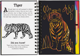 Peter Pauper Press - Scratch & Sketch Wild Safari