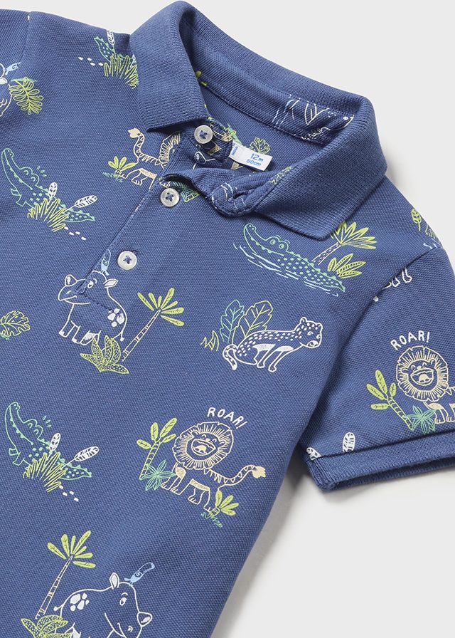 Mayoral S/S Polo Jungle
