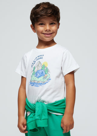 Mayoral It's A Big World Out There T-Shirt