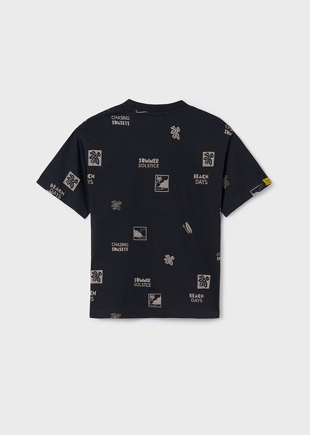 Mayoral Printed S/S T-Shirt No Bad Waves