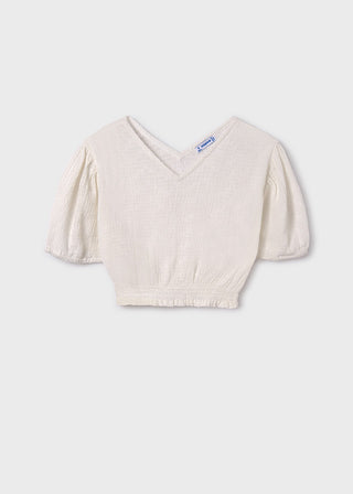Mayoral Blouse Natural