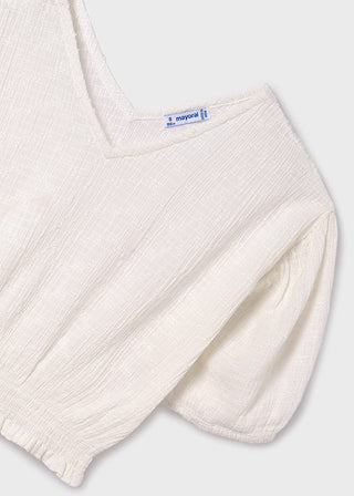 Mayoral Blouse Natural