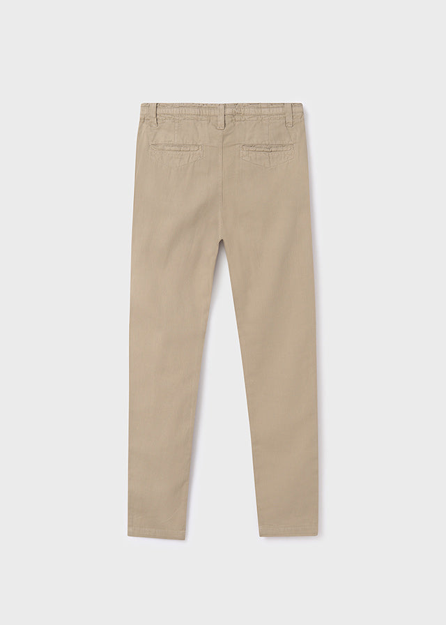 Mayoral Linen Pants Camel