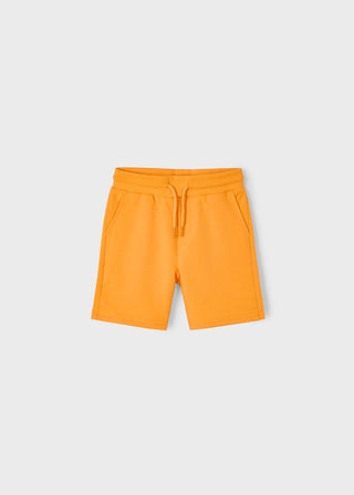Mayoral Basic Fleece Shorts Orange