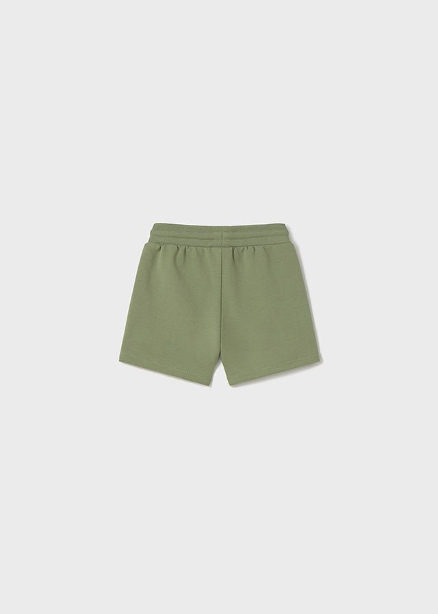 Mayoral Fleece Shorts Sage