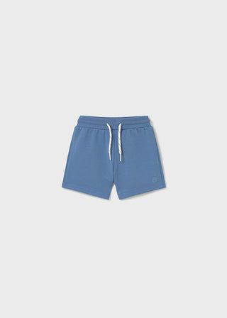 Mayoral Fleece Shorts Capri Blue