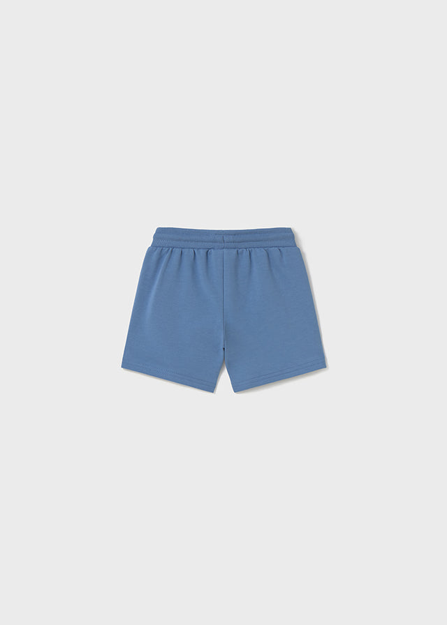 Mayoral Fleece Shorts Capri Blue