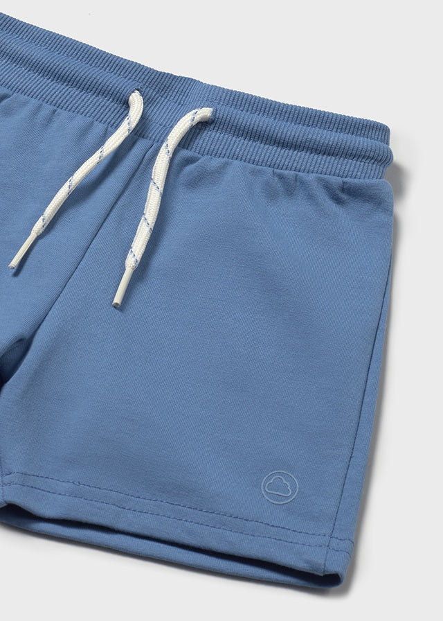 Mayoral Fleece Shorts Capri Blue